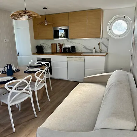 Sybille, Front De 1ere Ligne Clim Avec Draps Et Menage Final Inclus Σαλέ Gruissan